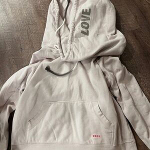 Peace Love World Hoodie